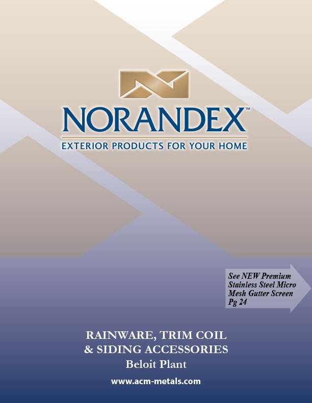 Beloit, Wisconsin, Norandex product catalog cover